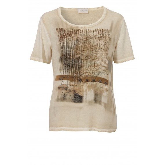 Aufwendiges Shirt "Carpe diem" /