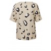 Wildes Blusen-Shirt mit Animalprint /