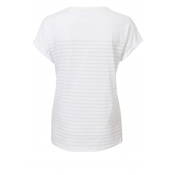 Leichtes Shirt mit Linienmuster /