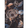 Leichter Schal mit floralem Print /