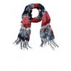 Romantischer Schal mit Fransen /