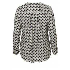 Moderne Bluse mit Punkten /