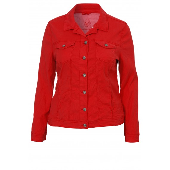 Modische Jacke in Crash-Optik /