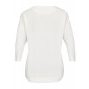 Cleaner Pullover mit Materialstruktur /