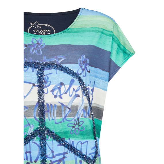 Lässiges Shirt mit Front-Motiv /