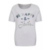 Verspieltes T-Shirt mit Statement /