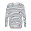 Verspieltes Shirt mit Muster-Mix /