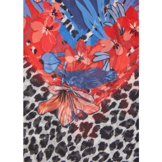Romantisches Tuch mit aufwendigem Print /