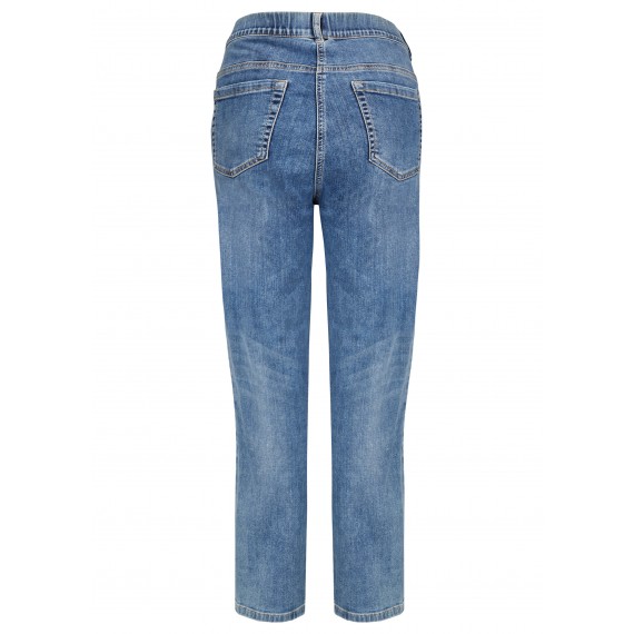 Modische Jeans mit Zierstreifen /