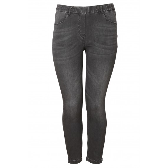 Lässige 7/8-Jeans mit Waschung /