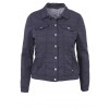 Lässige Jacke mit Hemdkragen /