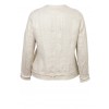 Schimmernde Jacke im Used-Look /