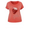 Sommerliches Shirt mit Wende-Pailletten /