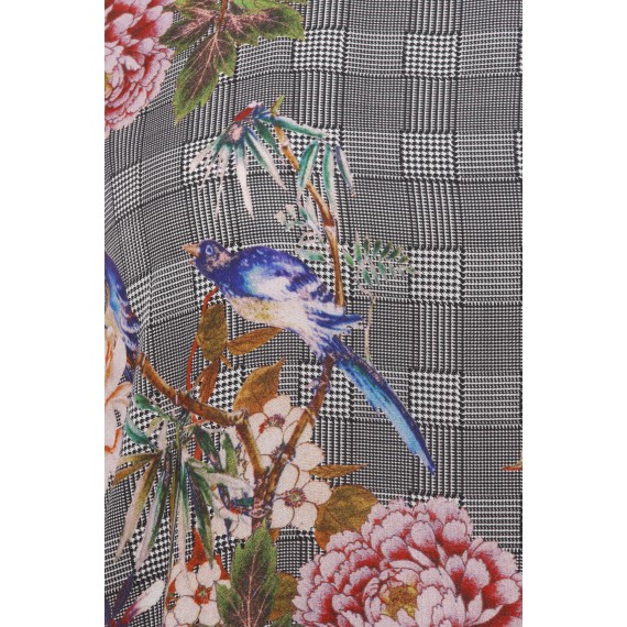 Zartes Blusen-Shirt mit Mustermix /