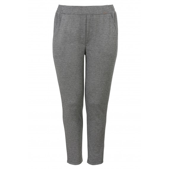 Moderne Stoffhose mit Hahnentritt-Muster /