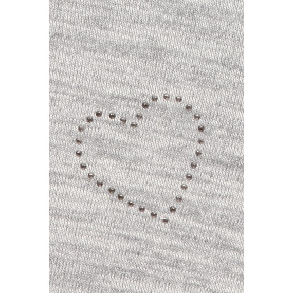 Süßer Pullover mit Ziersteinchen /