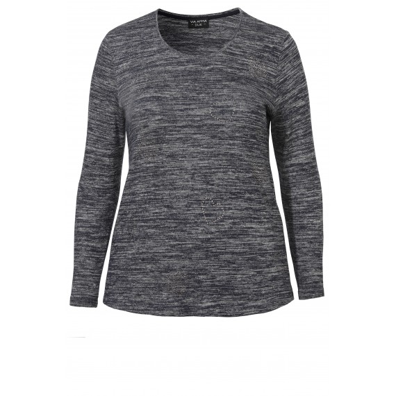 Süßer Pullover mit Ziersteinchen /