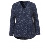 Luftige Bluse mit Punkten /