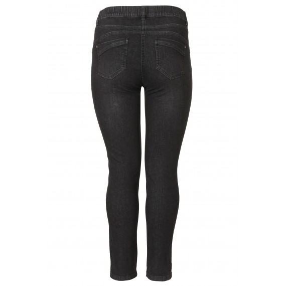 Bequeme Jeans mit Ziersteinchen /