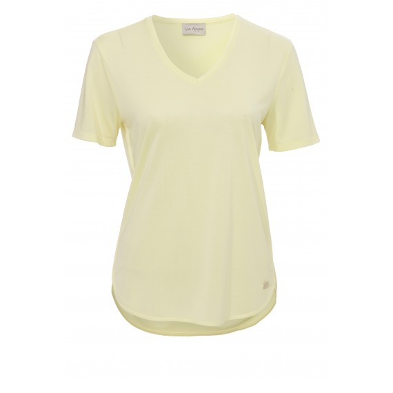 Leichtes Shirt mit V-Ausschnitt /