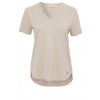 Leichtes Shirt mit V-Ausschnitt /