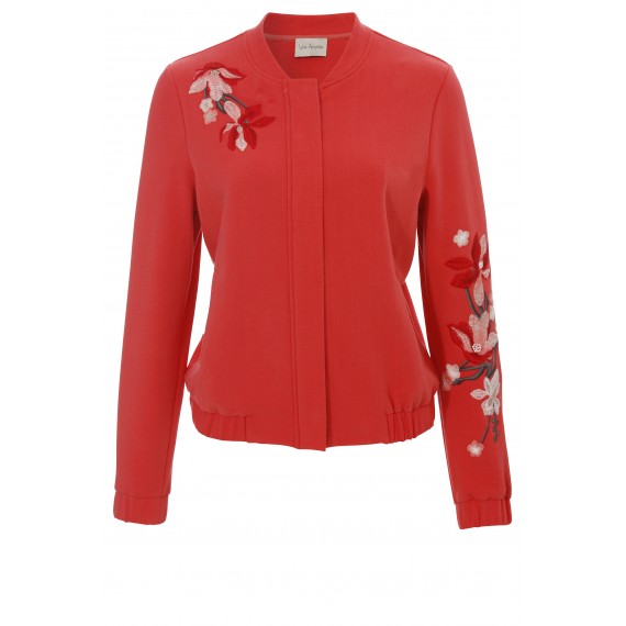 Bestickte Jacke im Blouson-Stil /