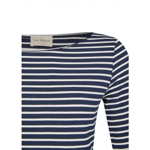 Luftiges Shirt mit Ringel-Muster /