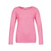 Kuscheliger Pullover mit leichter Melierung /