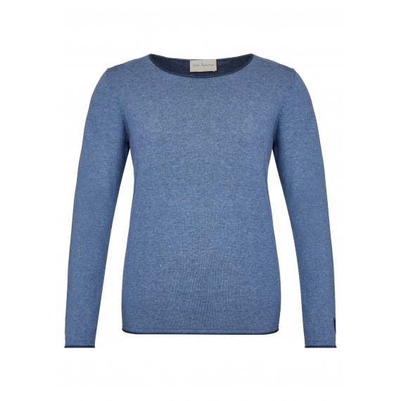 Kuscheliger Pullover mit leichter Melierung /
