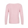 Modischer Pullover mit Streifen /