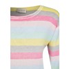Fröhlicher Pullover mit Ringel-Muster /