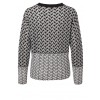 Modischer Pullover mit Jacquard-Muster /