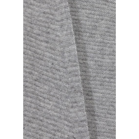 Wolljacke mit Querstreifen-Muster /