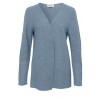 Wolljacke mit Querstreifen-Muster /