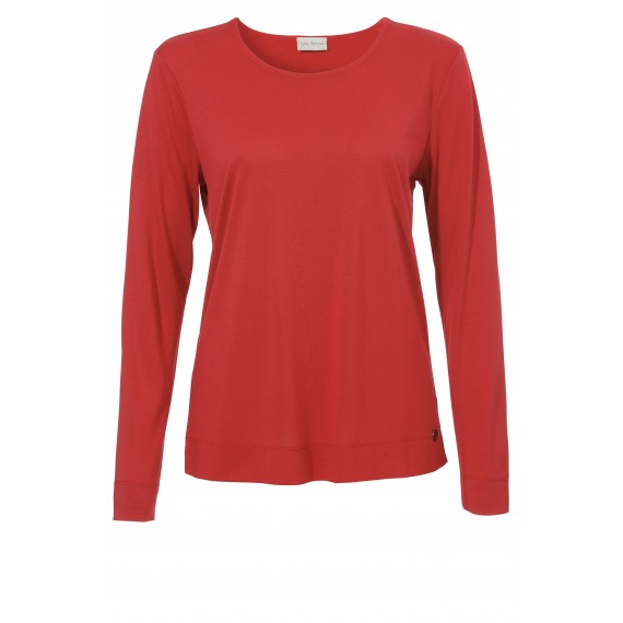 Basic Shirt mit Rundhals-Ausschnitt /
