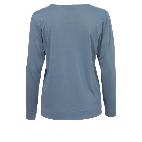 Basic Shirt mit Rundhals-Ausschnitt /