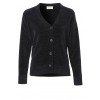 Kuschelige Strickjacke mit Schimmereffekt /