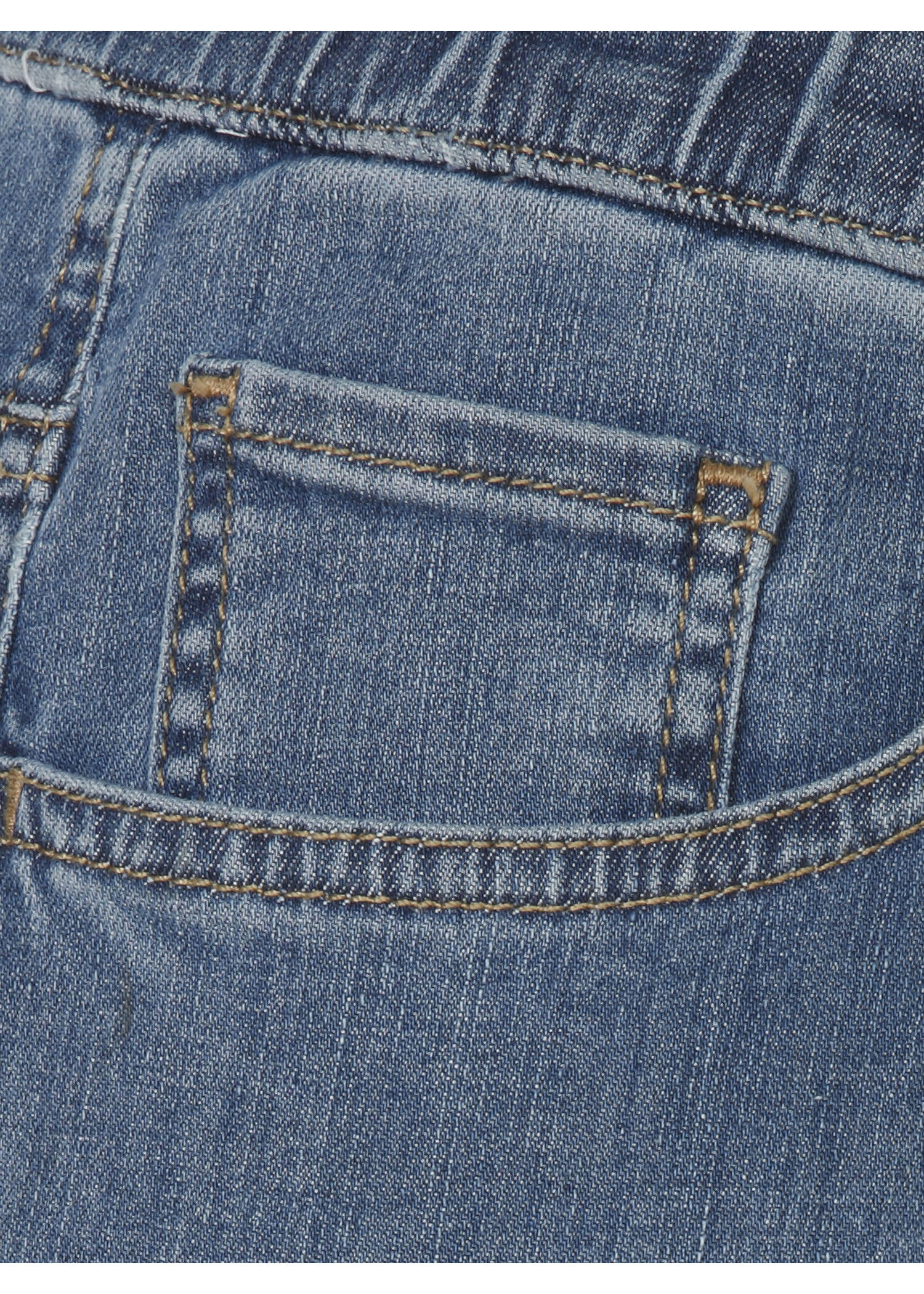 Moderne 5-Pocket-Jeans in unifarbenem Stil /