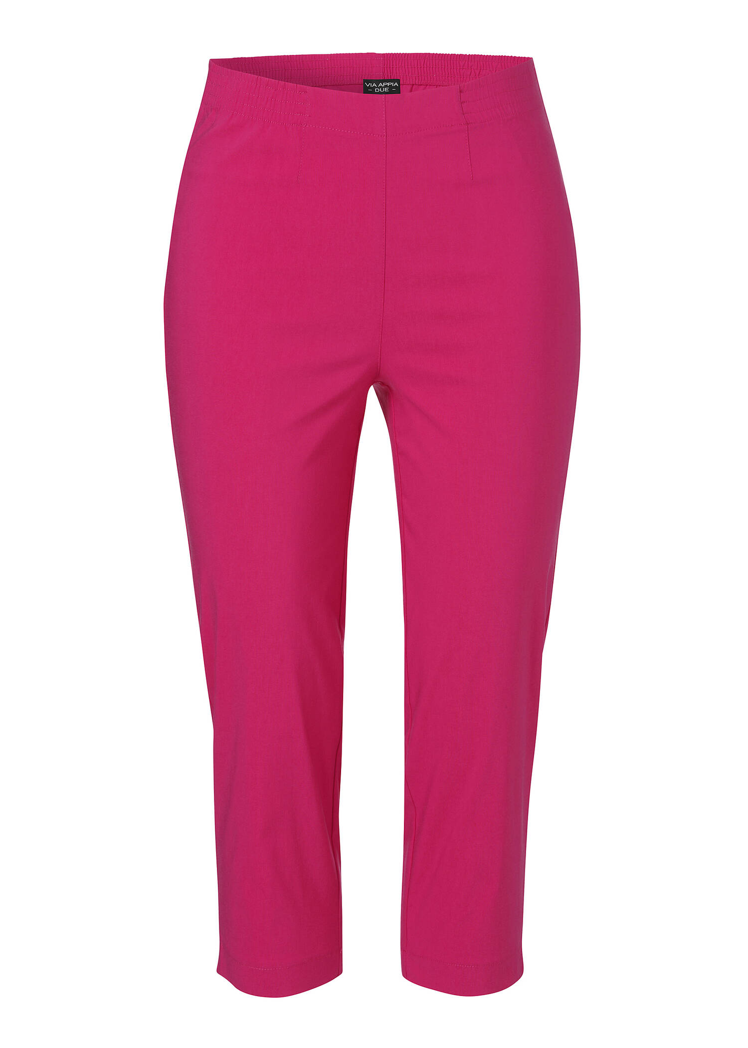 Zeitlose 3/4 Schlupf-Hose mit geradem Bein /