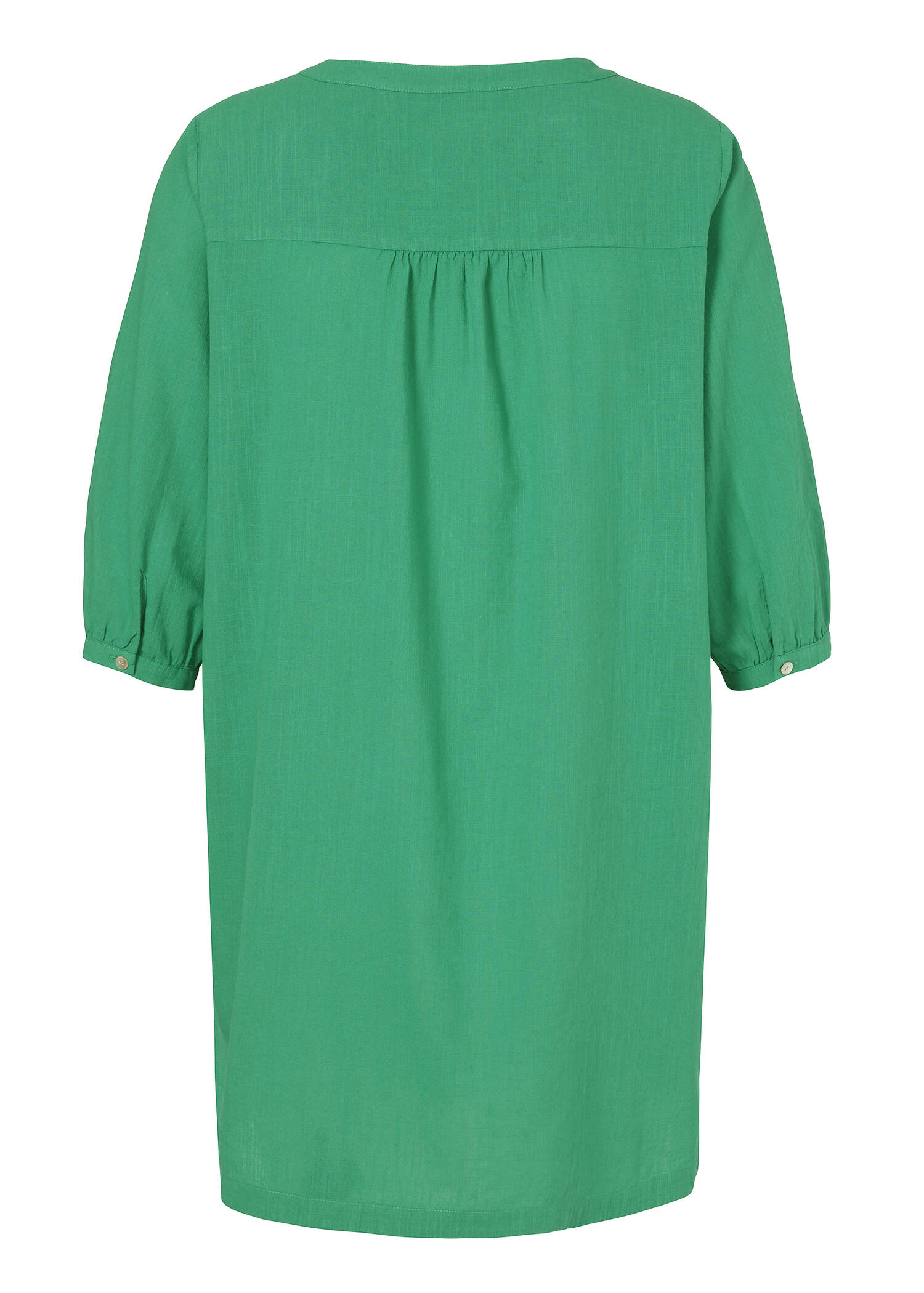 Zarte 3/4 Arm Longbluse Uni /