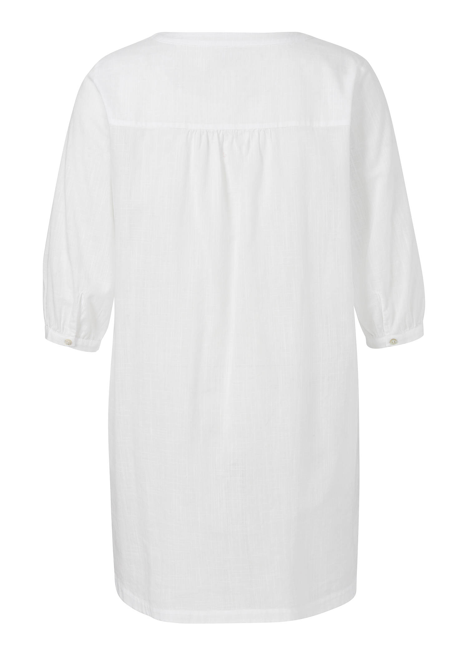 Zarte 3/4 Arm Longbluse Uni /