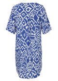 Luftiges Sommerkleid mit Modern-Ethno-Print / 