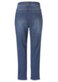 7/8 Denim Jeans mit Power-Stretch in Mittelblau / 