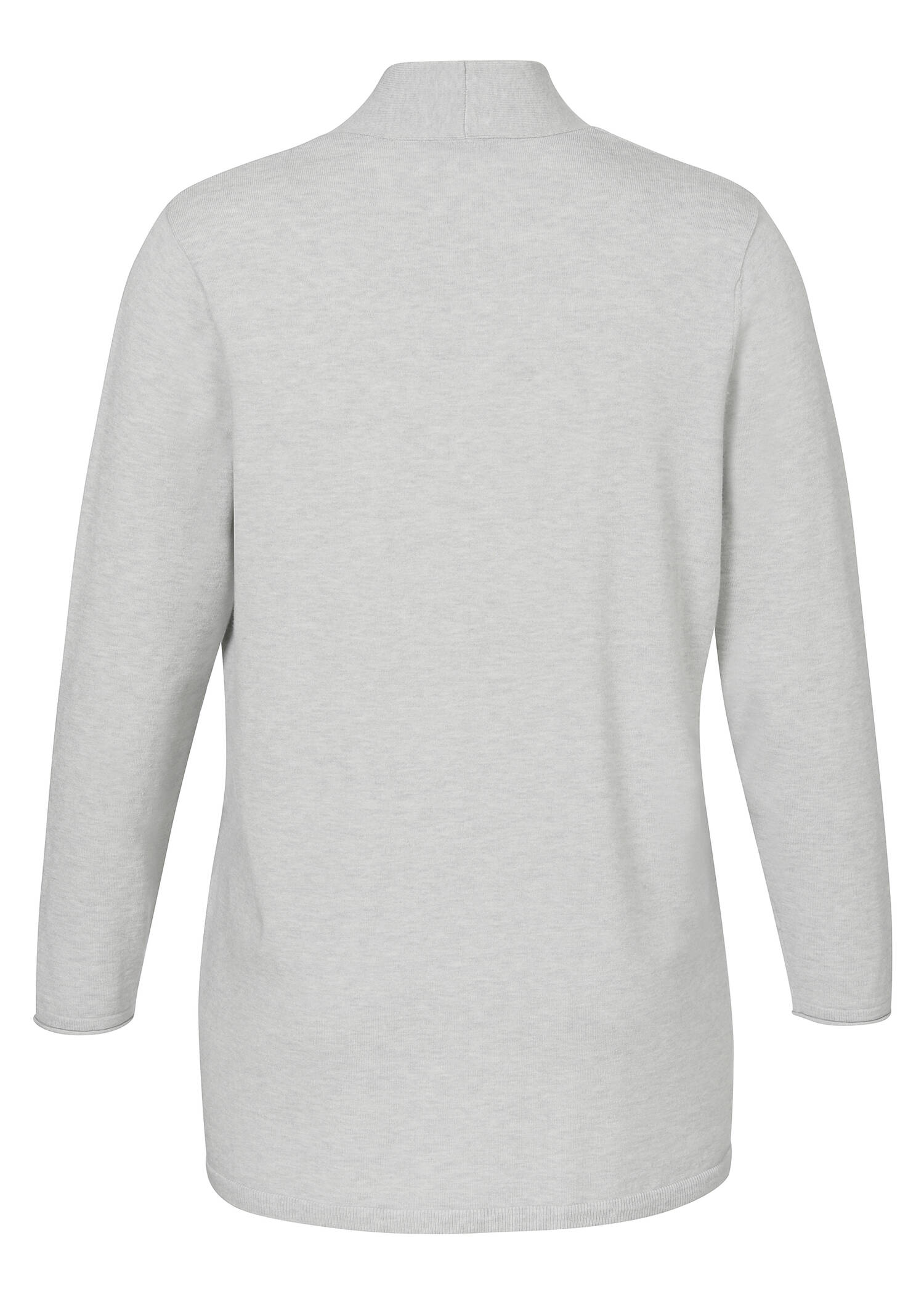 Edel-zeitlose Basic Feinstrickjacke /