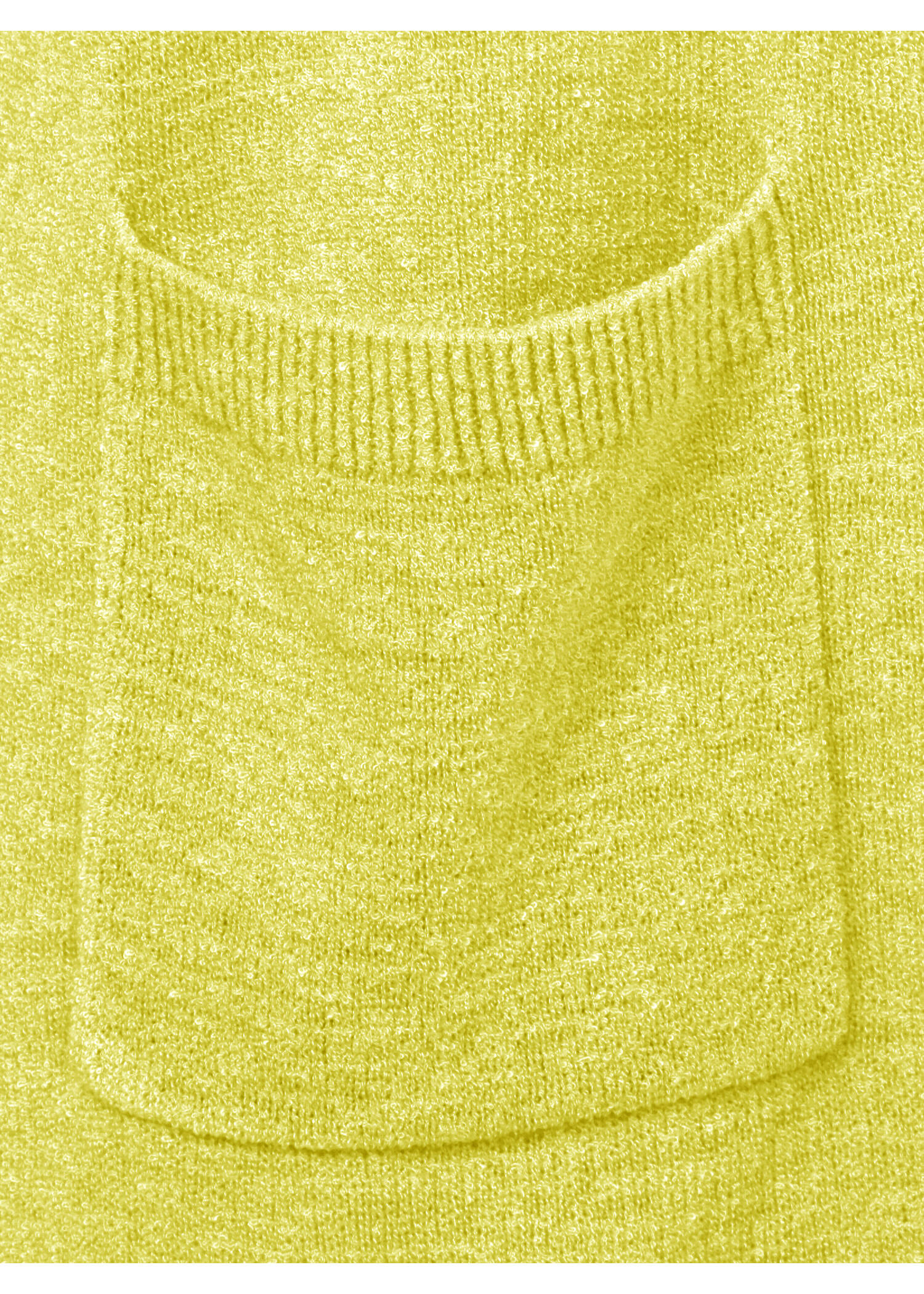 Modische Strickfleecejacke in unifarbenem Stil /