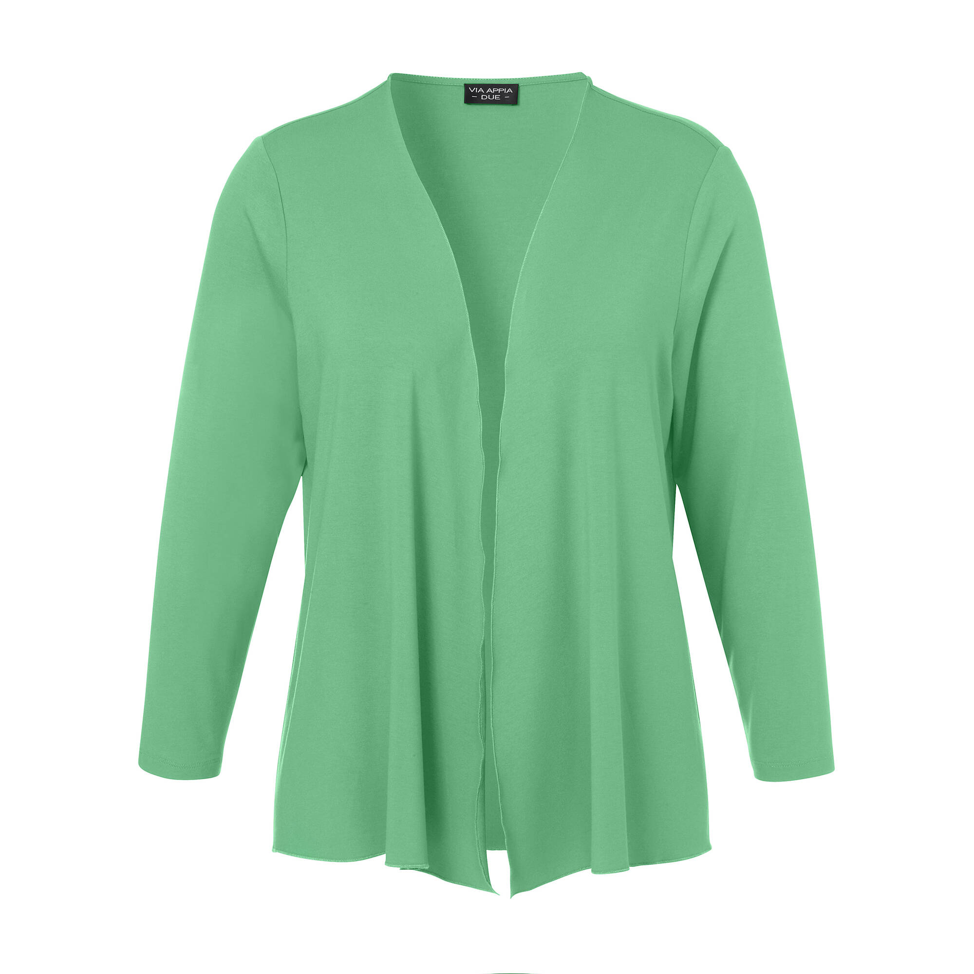 Feine Shirt-Jacke aus Viskose-Jersey