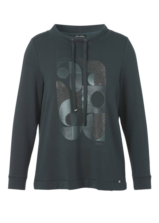 Softes Sweatshirt mit Frontmotiv / 