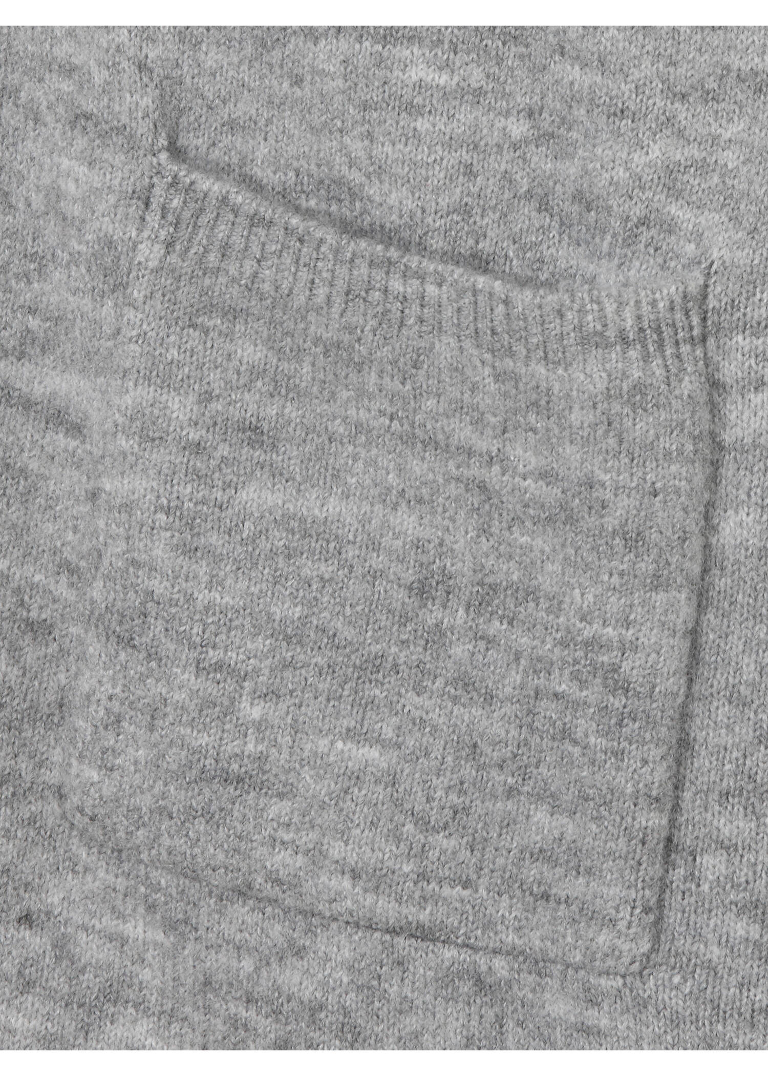 Offene Feinstrickjacke mit Schalkragen /