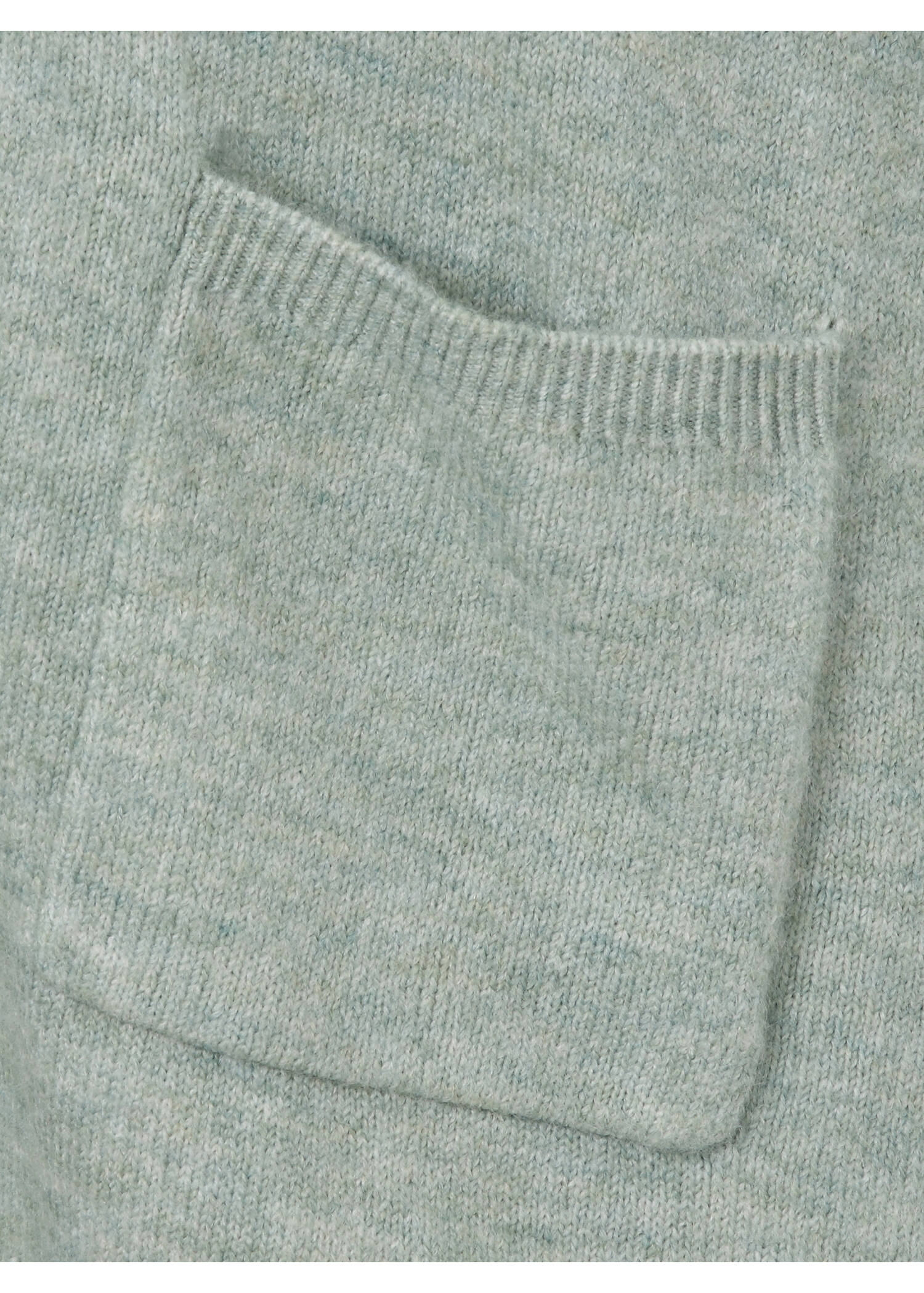 Offene Feinstrickjacke mit Schalkragen /