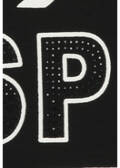 T-Shirt mit verziertem Motto-Print und Zebrarücken / 